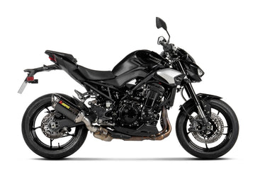 KAWASAKI Z900 - (2025-2026) Akrapovic Carbon Silencer Slip-On Kit - Hexagonal - Road Legal