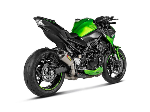 KAWASAKI Z900 - (2025-2026) Akrapovic Titanium Silencer Slip-On Kit - ASZ Style - Race (Optional Baffle Available)