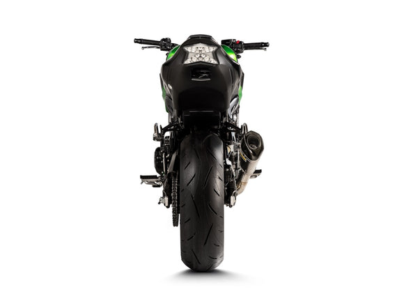 KAWASAKI Z900 - (2025-2026) Akrapovic Titanium Silencer Slip-On Kit - ASZ Style - Race (Optional Baffle Available)