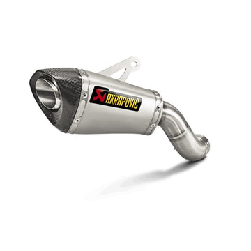KAWASAKI Z900 - (2017-2019) Akrapovic Titanium Silencer Slip-On Kit - ASZ Style - Race Optional Baffle Available
