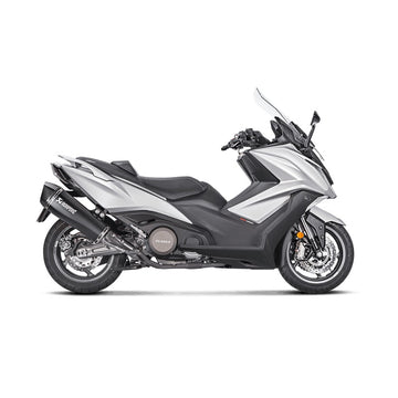 KYMCO AK550 - (2017-2023) Akrapovic SP Titanium Slip-On Kit - Road Legal
