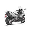 KYMCO AK550 - (2017-2023) Akrapovic SP Titanium Slip-On Kit - Road Legal