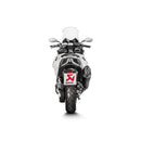 KYMCO AK550 - (2017-2023) Akrapovic SP Titanium Slip-On Kit - Road Legal