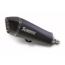 PEUGEOT Satelis 400 / 500 - (2007-2023) Akrapovic SP Titanium Slip-On Kit - Satin Black Silencer - Road Legal Removable Baffle