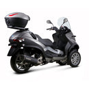 PEUGEOT Satelis 400 / 500 - (2007-2023) Akrapovic SP Titanium Slip-On Kit - Satin Black Silencer - Road Legal Removable Baffle