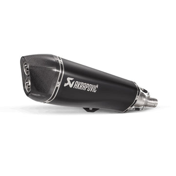 PIAGGIO MP3 500 / LT - (2017-2023) Akrapovic SP Titanium Slip-On Kit - Road Legal  Baffle