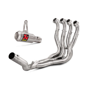 SUZUKI GSX-R1000 - (2017-2022) Akrapovic Moto GP Style Full System (Titanium Silencer & Stainless Headers) - Race