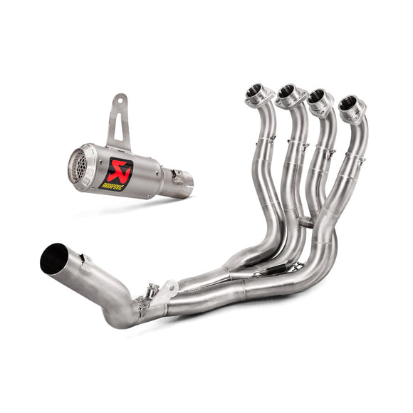 SUZUKI GSX-R1000 - (2017-2022) Akrapovic Moto GP Style Full System (Titanium Silencer & Stainless Headers) - Race