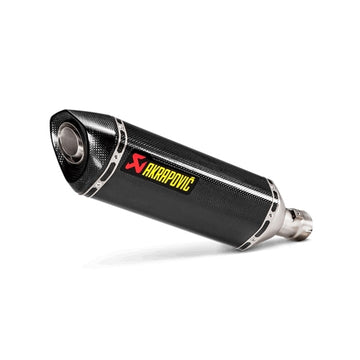 SUZUKI GSX-R1000 - (2017-2022) Akrapovic Carbon Silencer Slip-On Kit - (Carbon Outlet Cap) Hexagonal - Road Legal