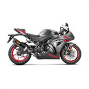 SUZUKI GSX-R1000 - (2017-2022) Akrapovic Carbon Silencer Slip-On Kit - (Carbon Outlet Cap) Hexagonal - Road Legal