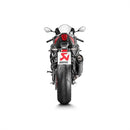 SUZUKI GSX-R1000 - (2017-2022) Akrapovic Carbon Silencer Slip-On Kit - (Carbon Outlet Cap) Hexagonal - Road Legal