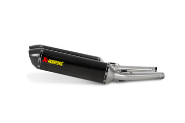 SUZUKI GSX1300R Hayabusa - (2008-2018) Akrapovic Carbon Silencer Slip-On Kit - Road Legal Removable Baffle