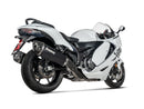 SUZUKI GSX1300R Hayabusa - (2021-2026) Akrapovic Titanium Silencer Slip-on Kit - Twin Black - Road Legal
