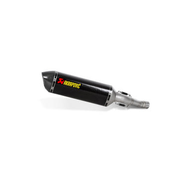 SUZUKI GSX-R600 - (2008-2010) Akrapovic Carbon Silencer Slip-On Kit  - Hexagonal - Road Legal Removable Baffle