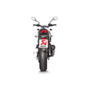 SUZUKI SV650 - (2016-2025) Akrapovic Carbon Silencer Slip-On Kit  - Hexagonal - Road Legal