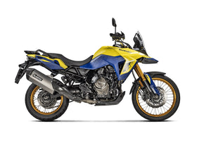 SUZUKI V-Strom 800 DE / RE / Tour - (2023-2026) Akrapovic Titanium Silencer Slip-On Kit - Road Legal