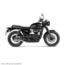 TRIUMPH Bonneville T100 (900cc) - (2017-2020) Akrapovic Titanium Twin Silencer Slip-On Kit - Road Legal