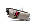 TRIUMPH Speed Triple 1200 RS - (2021-2024) Akrapovic Titanium Silencer Slip-On Kit - Road Legal