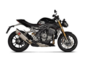 TRIUMPH Speed Triple 1200 RS - (2021-2024) Akrapovic Titanium Silencer Slip-On Kit - Road Legal