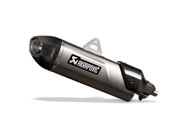 TRIUMPH Tiger 1200 X / Explorer All Models - (2022-2024) Akrapovic Titanium Silencer Slip-On Kit - Road Legal