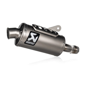 TRIUMPH Speed 400 - (2024-2026) Akrapovic Titanium Silencer Slip-On Kit - Road Legal