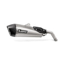 TRIUMPH Tiger 800 XC / XR - (2017-2020) Akrapovic Titanium Silencer Slip-On Kit - Road Legal