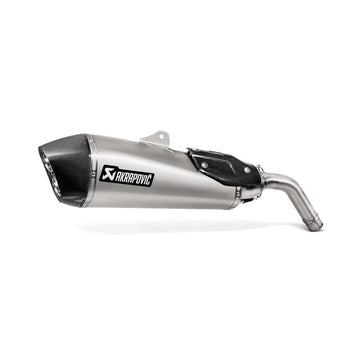TRIUMPH Tiger 800 XC / XR - (2017-2020) Akrapovic Titanium Silencer Slip-On Kit - Road Legal