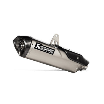TRIUMPH Tiger 850 Sport - (2021-2024) Akrapovic Titanium Silencer Slip-On Kit - Hexagonal - E-Marked