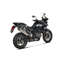 TRIUMPH Tiger 850 Sport - (2021-2024) Akrapovic Titanium Silencer Slip-On Kit - Hexagonal - E-Marked