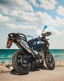 TRIUMPH Tiger 850 Sport - (2021-2024) Akrapovic Titanium Silencer Slip-On Kit - Hexagonal - E-Marked