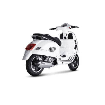 VESPA GTV250 - (2017-2020) Akrapovic SP Titanium Slip-On Kit - Not Compatible With Rear Side Protector kit - Road Legal Removable Baffle