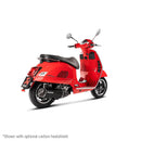 VESPA GTV250 - (2006-2020) Akrapovic SP Titanium Slip-On Kit - Satin Black Finish - Not Compatible With Rear Side Protector kit - Road Legal Removable Baffle