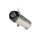 VESPA GTS300 HPE - (2019-2020) Akrapovic SP Titanium Slip-On Kit - Not Compatible With Rear Side Protector kit - Road Legal