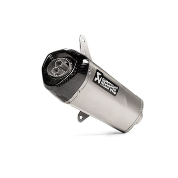 VESPA GTS300 HPE - (2019-2020) Akrapovic SP Titanium Slip-On Kit - Not Compatible With Rear Side Protector kit - Road Legal