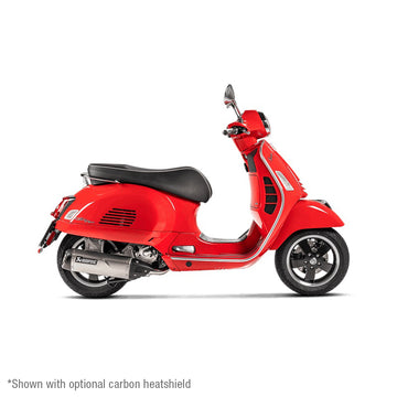 VESPA GTS300 HPE - (2019-2020) Akrapovic SP Titanium Slip-On Kit - Not Compatible With Rear Side Protector kit - Road Legal