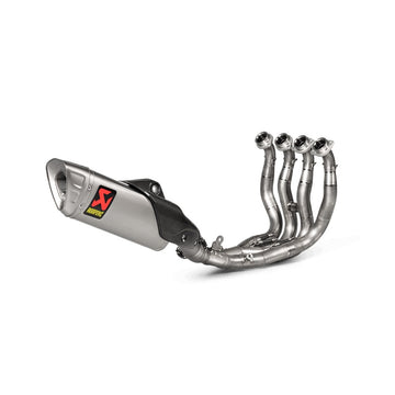 YAMAHA YZF-R1 / M - (2020-2026) Akrapovic Full Titanium Evolution 4-2-1 System - Race Removable Baffle