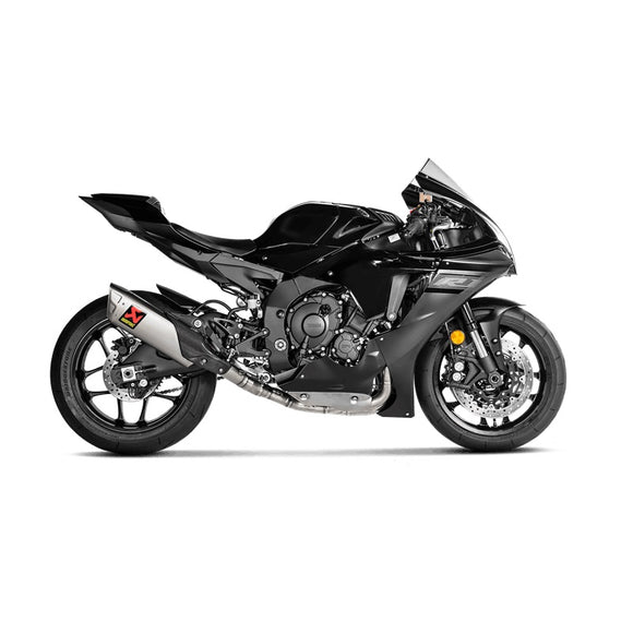 YAMAHA YZF-R1 / M - (2020-2026) Akrapovic Full Titanium Evolution 4-2-1 System - Race Removable Baffle