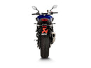YAMAHA MT-10 (1000cc) - (2022-2024) Akrapovic Titanium Silencer Slip-On Kit - Titanium Outlet Cap With Carbon Heat Shield - Road Legal