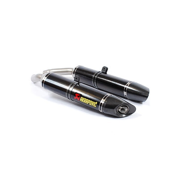 YAMAHA YZF-R1 - (2004-2006) Akrapovic Carbon Silencer Slip-On Kit - (Carbon Outlet Caps) - Road Legal Removable Baffle