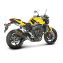YAMAHA FZ1 / Fazer (1000cc) - (2006-2015) Akrapovic Carbon Silencer Slip-On Kit - Hexagonal - Road Legal Removable Baffle
