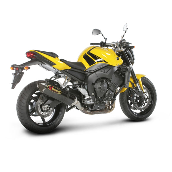 YAMAHA FZ1 / Fazer (1000cc) - (2006-2015) Akrapovic Carbon Silencer Slip-On Kit - Hexagonal - Road Legal Removable Baffle