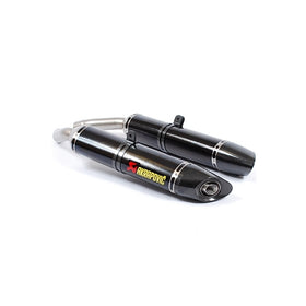 YAMAHA YZF-R1 - (2007-2008) Akrapovic Carbon Silencer Slip-On Kit - (Carbon Outlet Caps) - Road Legal Removable Baffle