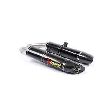 YAMAHA YZF-R1 - (2007-2008) Akrapovic Carbon Silencer Slip-On Kit - (Carbon Outlet Caps) - Road Legal Removable Baffle