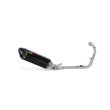 YAMAHA YZF-R125 - (2008-2013) Akrapovic Carbon Silencer Complete System - Noise Compliant  - Race Removable Baffle