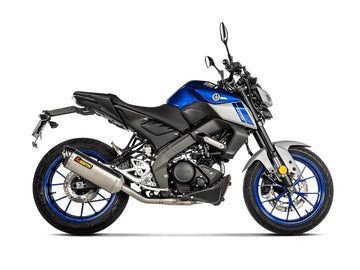 YAMAHA MT-125 - (2025-2026) Akrapovic Titanium Silencer Complete System - Road Legal