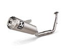 YAMAHA XSR125 - (2021-2026) Akrapovic Titanium Silencer Complete System - Road Legal