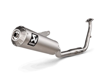 YAMAHA XSR125 - (2021-2026) Akrapovic Titanium Silencer Complete System - Road Legal