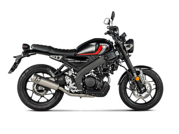 YAMAHA XSR125 - (2021-2026) Akrapovic Titanium Silencer Complete System - Road Legal