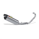 YAMAHA YZF-R125 - (2014-2018) Akrapovic Titanium Silencer Complete System - Road Legal