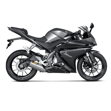 YAMAHA YZF-R125 - (2014-2018) Akrapovic Titanium Silencer Complete System - Road Legal